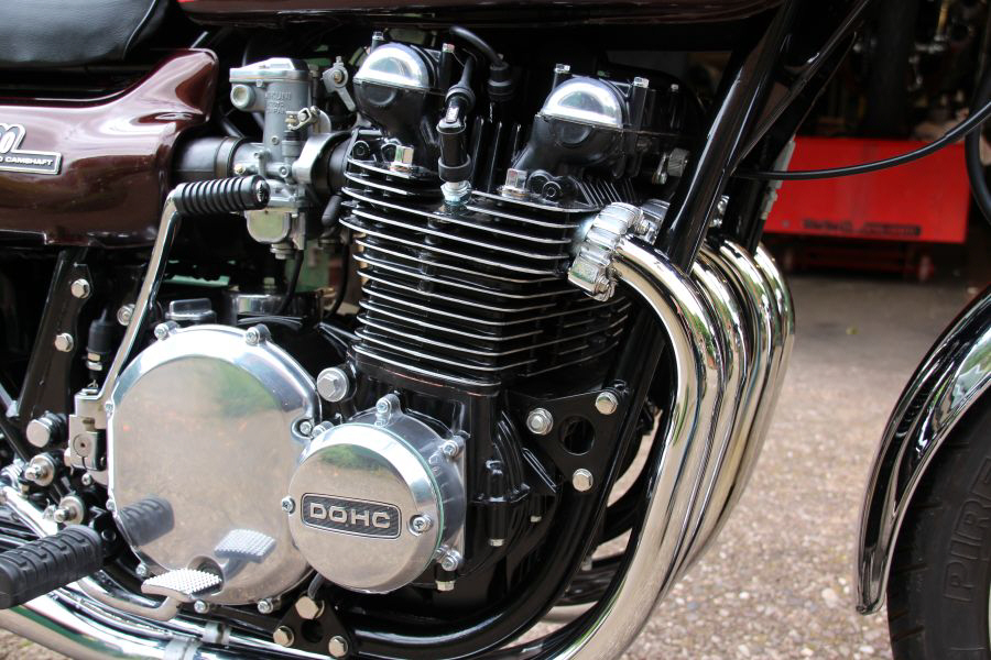 1973 Kawasaki Z1 Engine detail